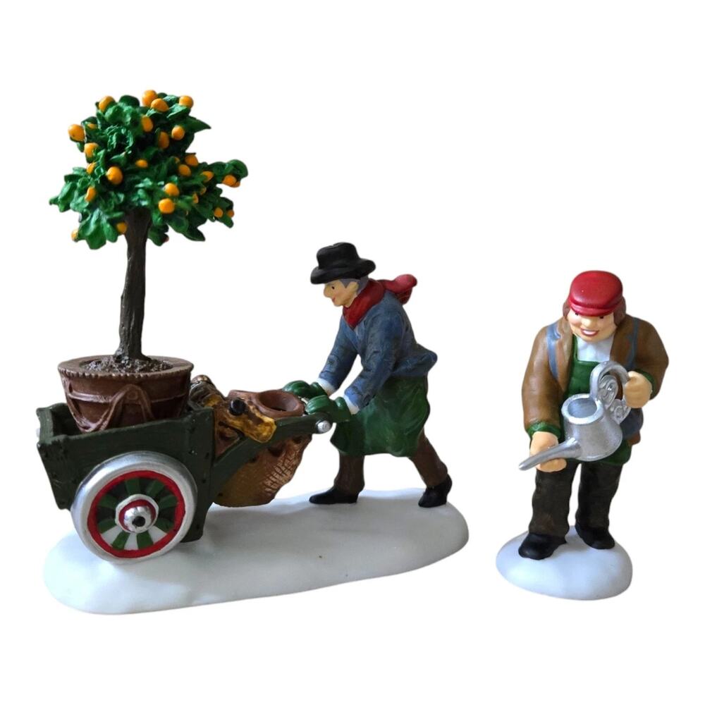 Department 56 Master Gardeners Set of 2 Dickens' Heritage Village